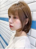耳掛けショートボブ☆