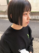 イリス(Iris.)&nbsp;ミニボブ×ラベンダーグレージュ  （スタイリスト平田）