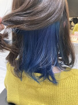 シエル ハーバーランド umie店(CIEL) インナーカラーブルー