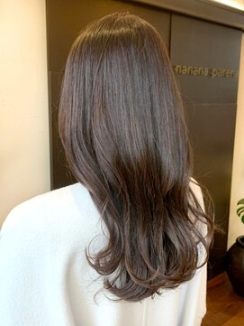 ナナナ パレナ 大津膳所店(nanana parena) 【人気カラー】赤みを抑え色持ちも良い◎上品アッシュブラウン