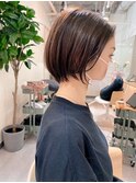 ショートボブ/ミニボブ/マッシュ/切りっぱなし/柏駅