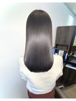 アールサロンプラスキャスパ 自由が丘(Rrsalon+CASPA)&nbsp;【髪質改善】HASヒト幹細胞水素トリートメント/透け感暗髪カラー