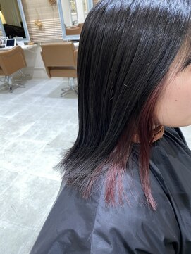 フレーム へアアンドトリートメント 天王寺北口店(FRAME) インナーレッド