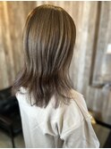白髪ぼかしハイライト 伸びてもお洒落な馴染ませデザイン☆