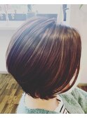 ショートボブスタイル