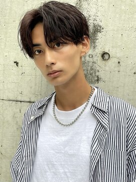 アーリー(Ali'i) ソフトツイストパーマセンターパートニュアンスマッシュショート