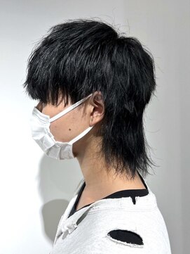 クアトログランシュ 水戸店(QUATRO×GranCieux) ディスコネマッシュウルフ【水戸/メンズカット/メンズスタイル】