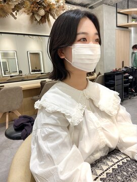 ロンドプロフィール 浦和(Lond profil) 簡単スタイリング 小顔ヘア 顔まわりカット haruhi【浦和】