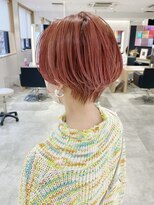 モッズヘア 仙台長町店(mod's hair) 【 くびれショート＊ツヤ感UPケアカラー 】 佐藤 賢