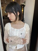 サロンドミルク 溝の口店(salon de MiLK)&nbsp;20代30代40代/ボブ/ミニボブ/小顔/おくれ毛［溝の口］