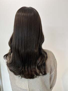 アドラーブル 万代店 (adorable) 【オリーブグレージュ】【ロングレイヤー】10代20代30代