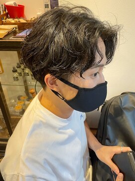 アントワープトーキョー(antwerp TOKYO) 『力石サトシ』波巻き束感ショートツーブロックマッシュア