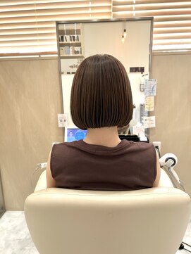 アドラーブル 長岡リバーサイド千秋店(adorable) 切りっぱなし☆ラインボブ