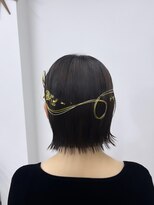 ピープスアンドスー 表参道 渋谷(Peeps&Suu.) ボブ/ヘアアレンジ/金箔ヘア