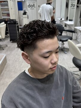 ドットトウキョウ 横浜店(dot.tokyo) 【菊地瞬平】宮城リョータ風パーマ(横浜/メンズパーマ)