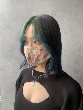 アールプラスヘアサロン(ar+ hair salon) face flaming color