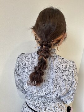 アッシュ 下丸子店(Ash) イヤリングカラーが最大限にかわいくなるヘアセット