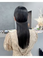 ノード(NODO)&nbsp;【ブライダルヘア】タイトストレートアレンジ