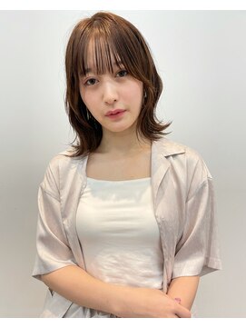 シアグラン(cia gran) 前髪スタイル×透明感ブラウン
