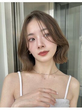 ロンドブルーム 天神大名店(Lond Bloom) 10代20代30代韓国ボブ髪質改善切りっぱなしボブ似合わせカット