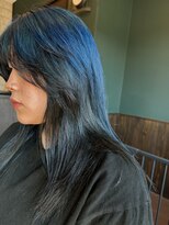 メルシー(merci)&nbsp;【merci古河店】深海ブルー×エンドカラー