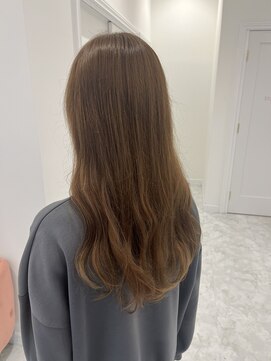 モア 岡崎(more) 【ブリーチ履歴なし】明るめベージュ/more岡崎店大山