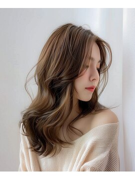 【コテ巻き風パーマ】韓国風パーマ