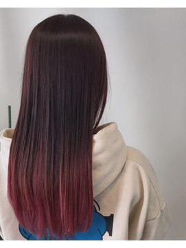 ネオンズ 南郷18丁目店(NEON´S) 【札幌白石　デザインカラー（グラデーシヨンカラー）】松本凌弥