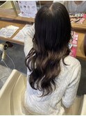 レイヤー感覚風巻き髪！
