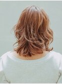 ミディアムレイヤー20代/30代/40代/50代/庭瀬