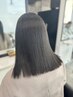 【ヘアケアコース】カット+透明感カラー+選べる4種類のトリートメント