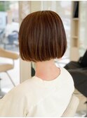 小顔ショートボブ ミニボブ 大人可愛い