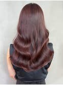 ロング美髪顔周りレイヤー韓国ヘア_ba386731
