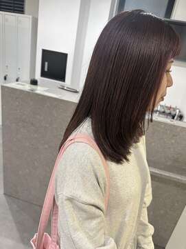 ノウハウ キョウト(KNOWHOW kyoto) ラベンダーカラー/セミディヘア