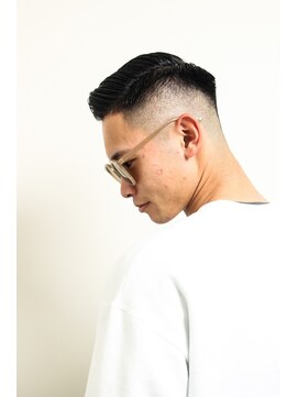 ルックグッドストア タカラヅカ(LOOK GOOD STORE TAKARAZUKA) メンズカットスキンフェードベリーショートアッシュブラック