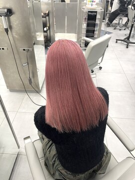 ミニョン(mignon) 韓国/ダブルカラー/ブリーチ/ピンク/学割U24/新越谷/南越谷/草加