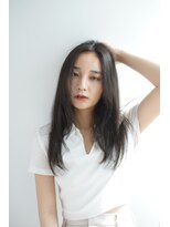 ルフュージュ バイ プロデュース 相模大野店(Refuge by Produce)&nbsp;暗髪/レイヤーカット/長めバング