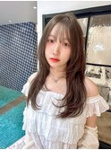 【直樹】グレージュカラー/透明感カラー/レイヤーカット
