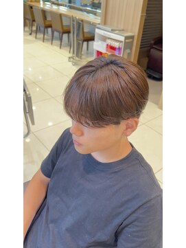 アロット 溝の口店(a.lot) 曲がる縮毛矯正で作るシースルーマッシュ