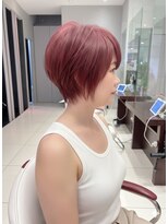 アース 大曽根店(HAIR&MAKE EARTH)&nbsp;40代50代60代白髪染めハイライトマッシュショート