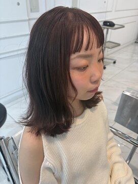ヘアーアンドメイク ニューヨークニューヨーク 姫路店(Hair&Make NYNY) ほんのりピンクラベンダー