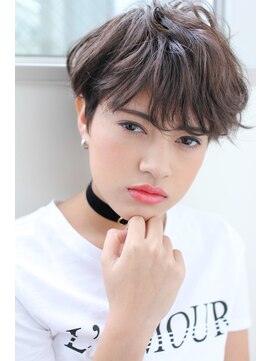 アッシュ 祐天寺店(Ash) 《Ash祐天寺》#オトナ女子#ショート#イノアカラー#白髪