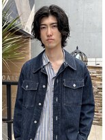 ローウェ オム 立川(LOUWE HOMME) 波巻きスパイラルパーマツイストスパイラルパーマ
