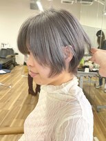 GBG 宇都宮 くびれショートボブ40代50代グレイカラー白髪染め白髪ぼかし