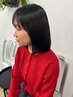 【山岸梨央新規限定】カット+髪質改善commonストレート¥18000