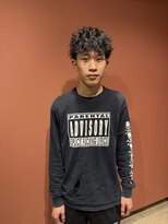 エメン(EMEN)&nbsp;スパイキーショートパーマ　広島メンズパーマ