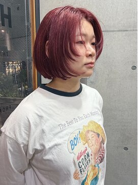 ドゥーア 代官山(Door) #チェリーカラー#バイオレットピンク#顔まわりレイヤー