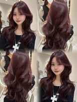 サイン 渋谷(SIGN) お洒落なレイヤーカットハッシュカットレイヤーボブ韓国ボブ渋谷