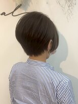 リソラ 池袋(LiSora)&nbsp;ミルクティーブロンド/デジタルパーマ/ダークブルー[池袋]
