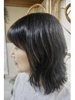 サロンハウス(SALON HOUSE)&nbsp;60代外ハネくびれボブ
